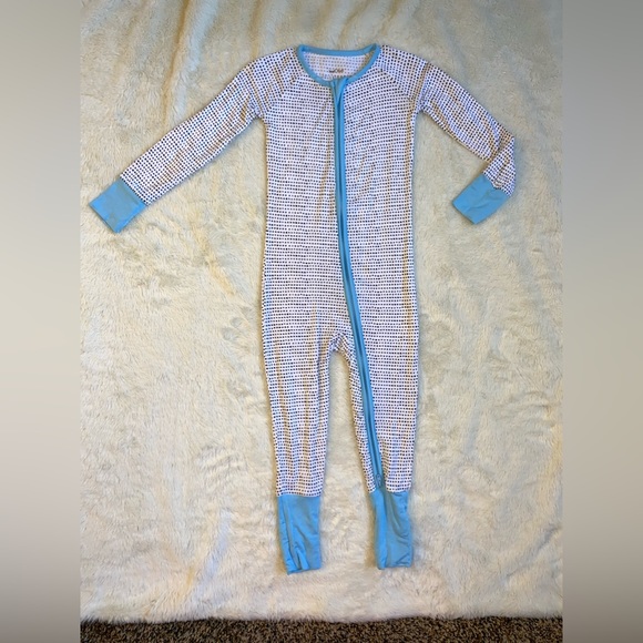 LS Blue Polka Dot Zippy - Picture 2 of 5